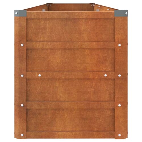 Garden Raised Bed Rusty 240x40x45cm Corten Steel - Image 7