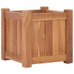 Raised Bed 30x30x30cm Solid Teak Wood