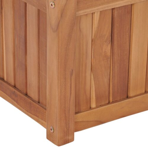 Raised Bed 30x30x30cm Solid Teak Wood - Image 7