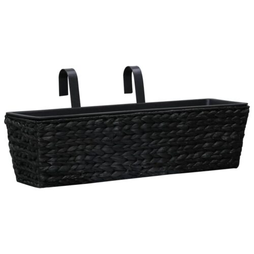 Planters 2pcs Water Hyacinth Black