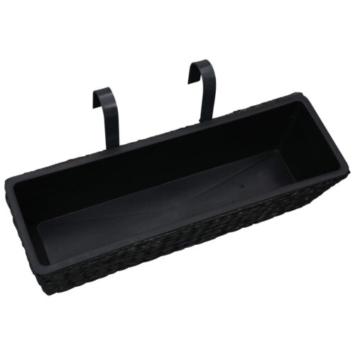 Planters 2pcs Water Hyacinth Black - Image 4