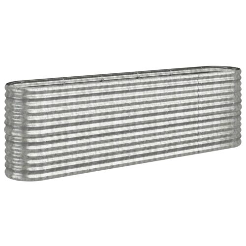 Raised Garden Bed Flowers Herbs Vegetables Box Pot Planter Powder Coated Steel