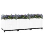 Garden Raised Bed Flowers Herbs Vegetables Box Pot Planter Polypropylene 120cm