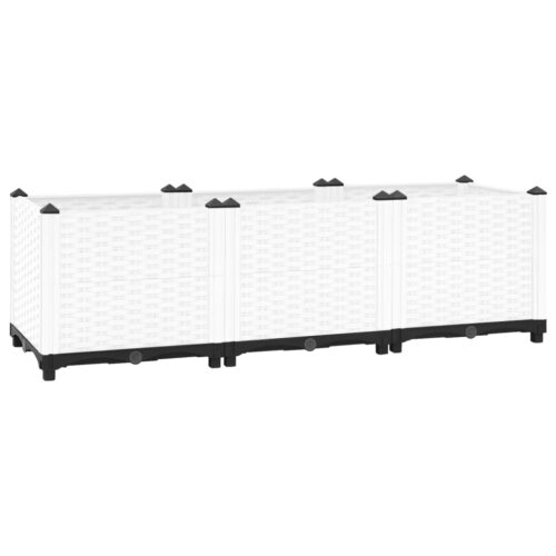 Garden Raised Bed Flowers Herbs Vegetables Box Pot Planter Polypropylene 120cm - Image 2