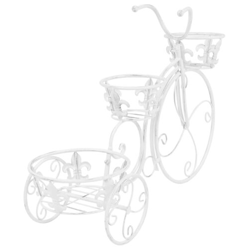 Plant Stand Bicycle Shape Vintage Style Metal - Image 4