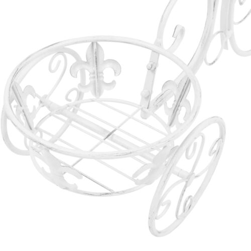 Plant Stand Bicycle Shape Vintage Style Metal - Image 5