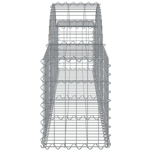 Arched Gabion Basket 200x30x40/60cm Galvanised Iron - Image 4