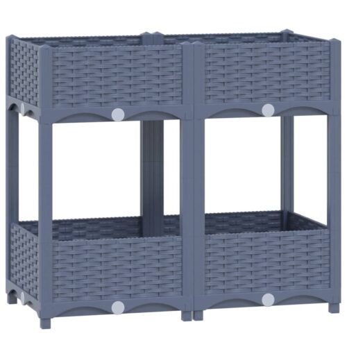Raised Bed 80x40x71cm Polypropylene