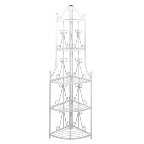 Corner Plant Rack White - Image 2