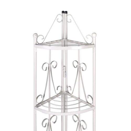 Corner Plant Rack White - Image 3