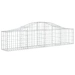 Arched Gabion Basket 200x30x40/60cm Galvanised Iron