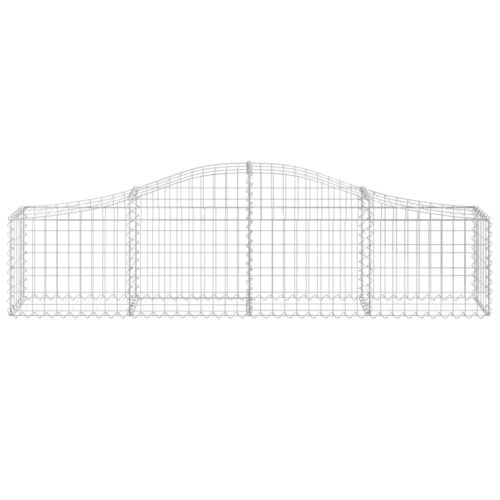 Arched Gabion Basket 200x30x40/60cm Galvanised Iron - Image 3