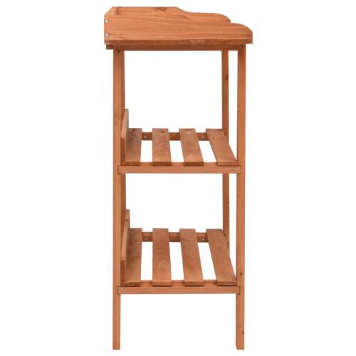 Wooden Plant Stand Indoor Outdoor Garden Pots Display Storage Rack Shelf Table - Image 3