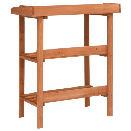 Wooden Plant Stand Indoor Outdoor Garden Pots Display Storage Rack Shelf Table - Image 4