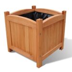 Raised Beds 4pcs 30x30x30cm