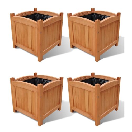 Raised Beds 4pcs 30x30x30cm - Image 2