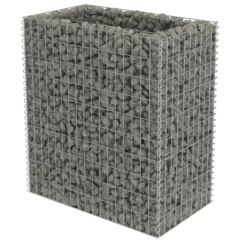 Gabion Raised Bed Galvanised Steel 90x50x100cm