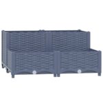 Raised Bed 80x80x38cm Polypropylene