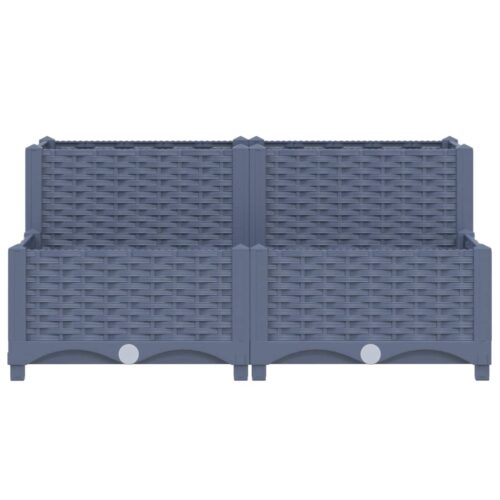 Raised Bed 80x80x38cm Polypropylene - Image 3
