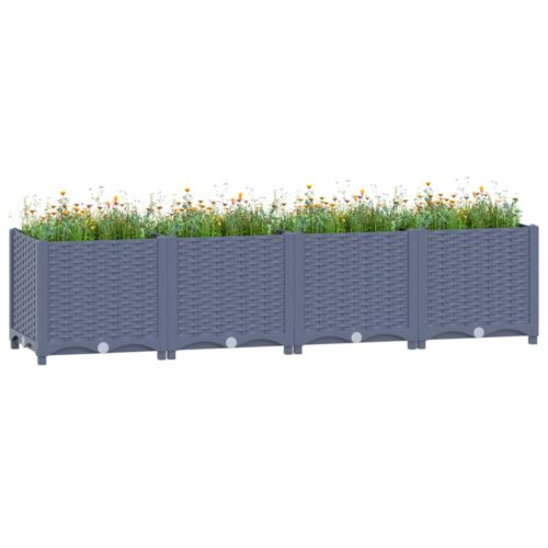 Raised Bed 160x40x38cm Polypropylene - Image 2