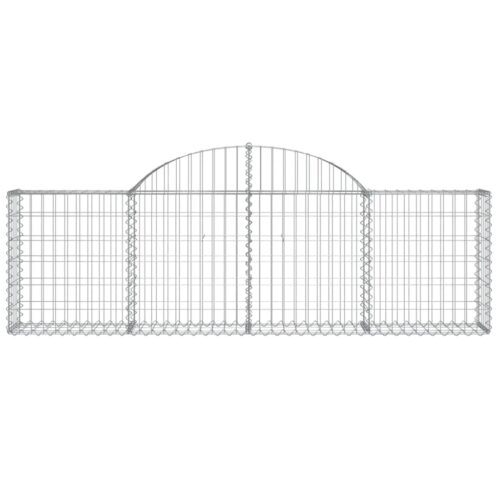 Arched Gabion Basket 200x30x60/80cm Galvanised Iron - Image 3
