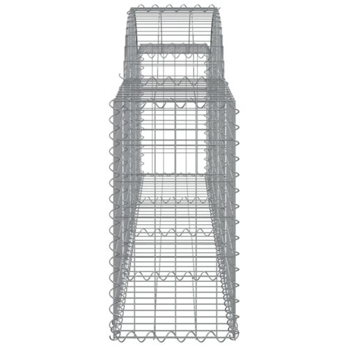 Arched Gabion Basket 200x30x60/80cm Galvanised Iron - Image 4