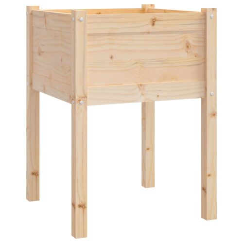 Garden Planters 2pcs 50x50x70cm Solid Pinewood - Image 4