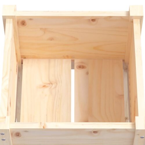 Garden Planters 2pcs 50x50x70cm Solid Pinewood - Image 6