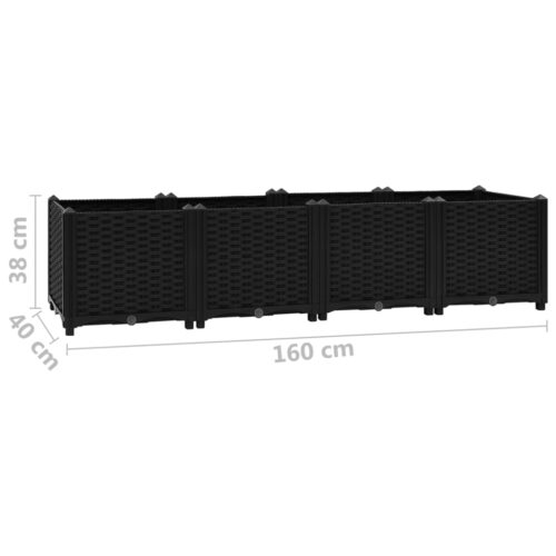 Raised Bed 160x40x38cm Polypropylene - Image 8