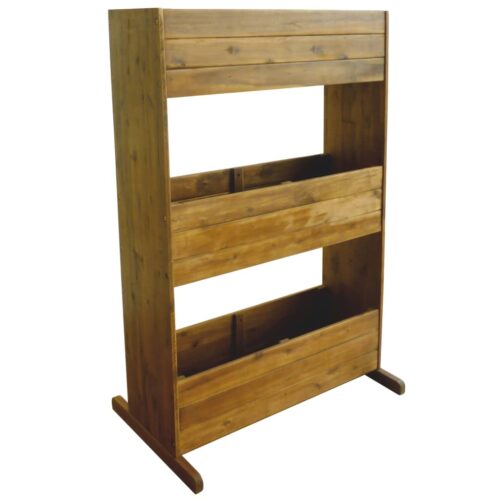 3-Tier Garden Raised Bed Solid Acacia Wood - Image 2
