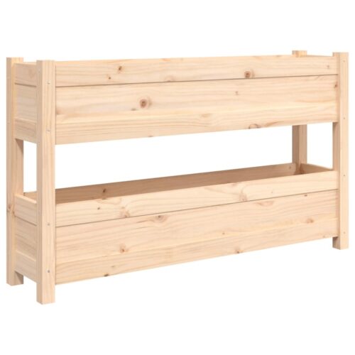 Planter 112x25x66cm Solid Wood Pine