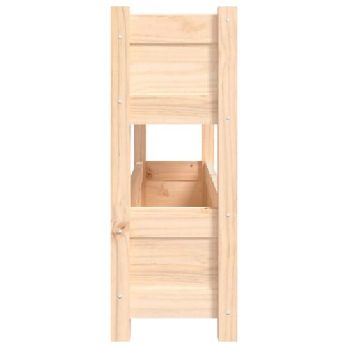 Planter 112x25x66cm Solid Wood Pine - Image 6