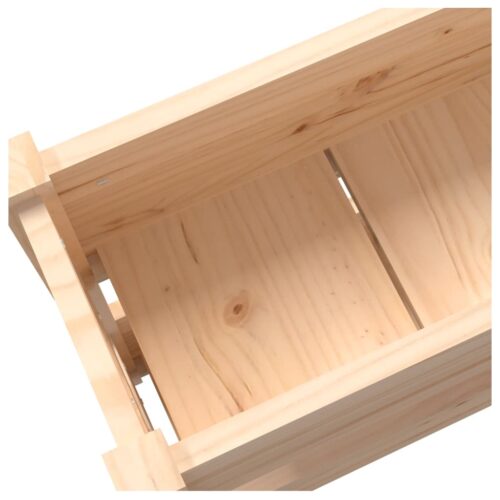 Planter 112x25x66cm Solid Wood Pine - Image 7