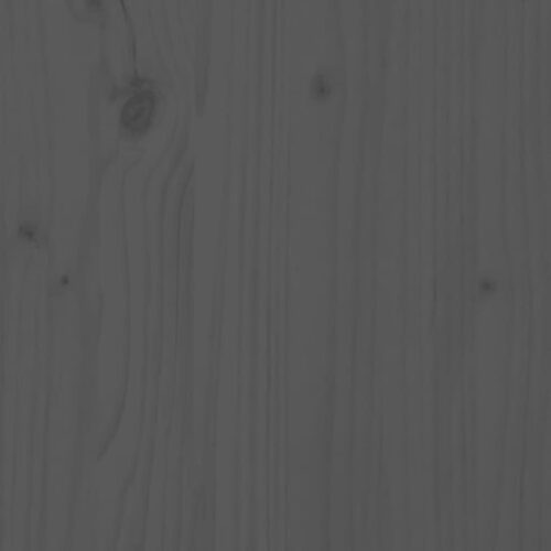 Planter with Shelf Grey 82.5x54x81cm Solid Wood Pine - Image 7