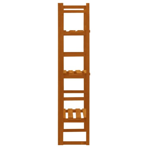 Plant Stand with Trellis Orange 60x30x140cm Solid Firwood - Image 3
