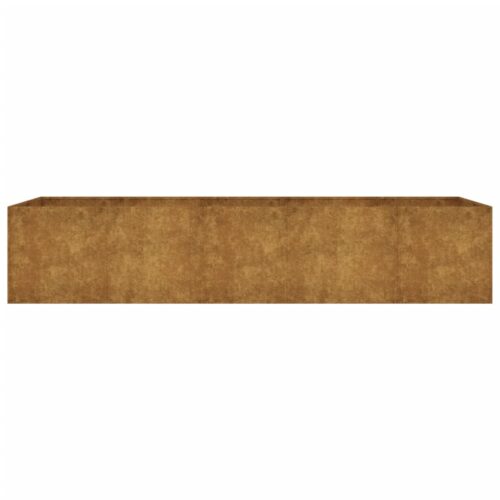 Garden Raised Bed 200x80x40cm Corten Steel - Image 4