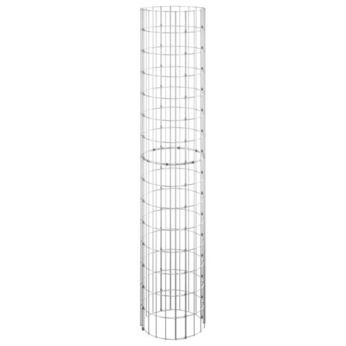 Circular Gabion Raised Beds 3pcs Galvanised Steel √ò30x150cm - Image 3