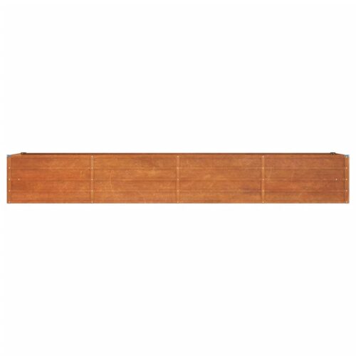 Garden Raised Bed Rusty 320x80x45cm Corten Steel - Image 4