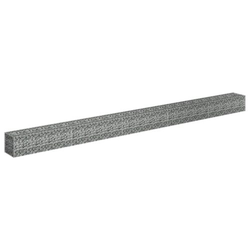 Gabion Raised Bed Galvanised Steel 450x30x30cm Fence Wire Wall Cage - Image 3
