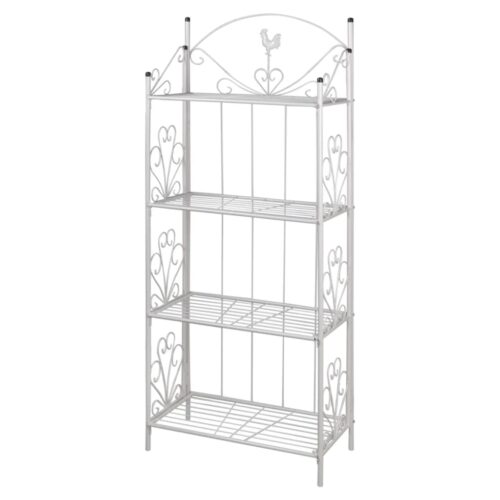 Plant Rack Square White - Image 2