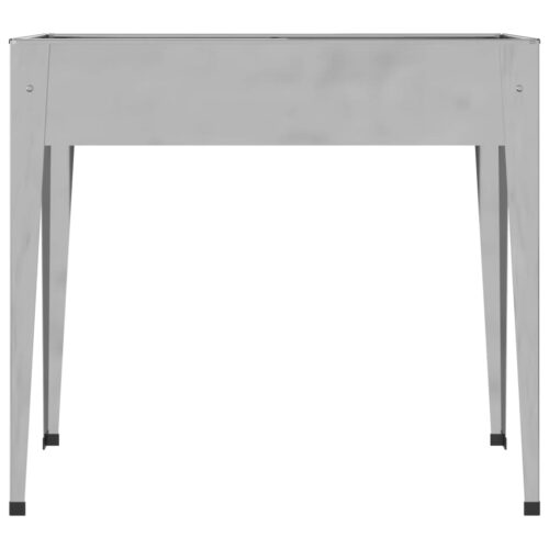 Garden Planters 2pcs Galvanised Steel - Image 6