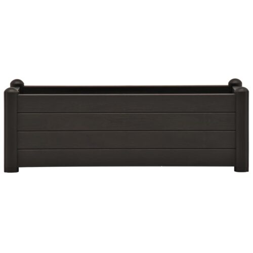 Garden Raised Bed PP Anthracite 100x43x35cm - Image 3