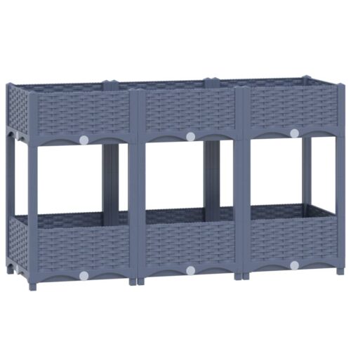 Raised Bed 120x40x71cm Polypropylene