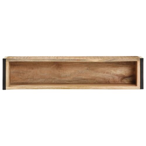 Planter 90x20x68cm Rough Mango Wood - Image 3