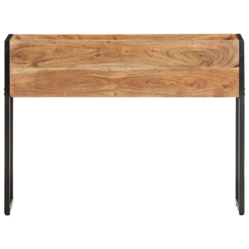 Planter 90x20x68cm Solid Acacia Wood