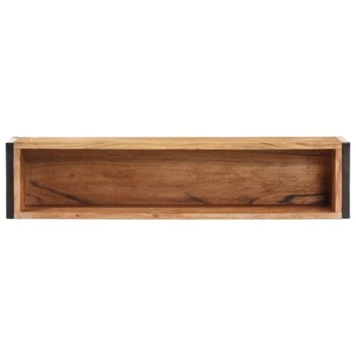 Planter 90x20x68cm Solid Acacia Wood - Image 3