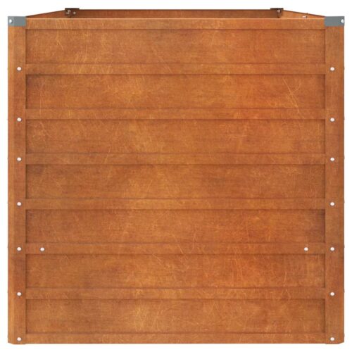 Garden Raised Bed Rusty 160x80x77cm Corten Steel - Image 5