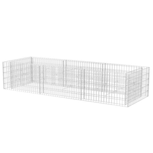 Gabion Raised Bed Steel 270x90x50cm