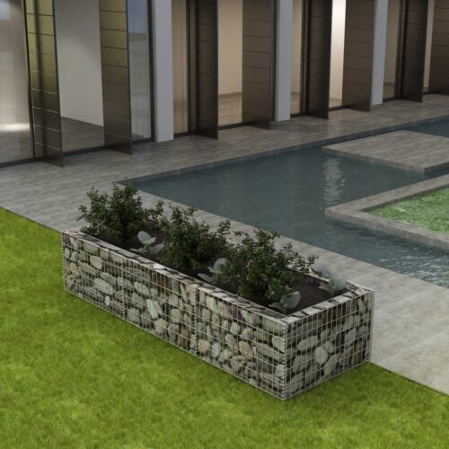 Gabion Raised Bed Steel 270x90x50cm - Image 2