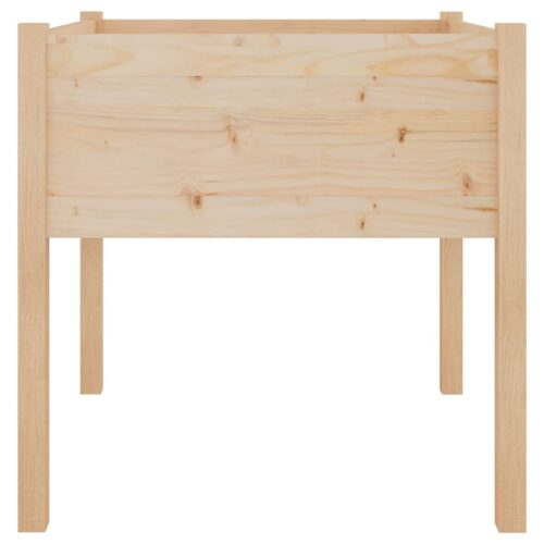 Garden Planters 2pcs 70x70x70cm Solid Pinewood - Image 5